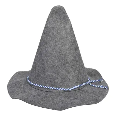 Oktoberfest Bondhatt Grå - One size