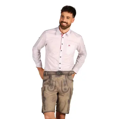 Oktoberfest Lederhosen Shorts Super Deluxe Beige Vintage - 62