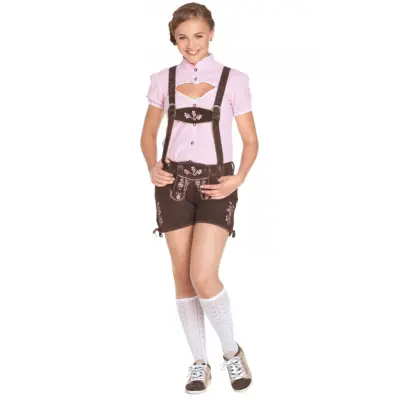 Äkta Lederhosen Stupsi Dam S