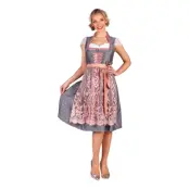 Oktoberfest Dirndl Lina Deluxe Maskeraddräkt - 48