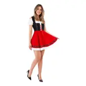 Oktoberfestklänning Dirndl Röd - 38